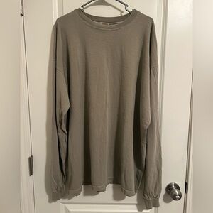 Jensen activewear the heavy weight vintage long sleeve cotton shirt